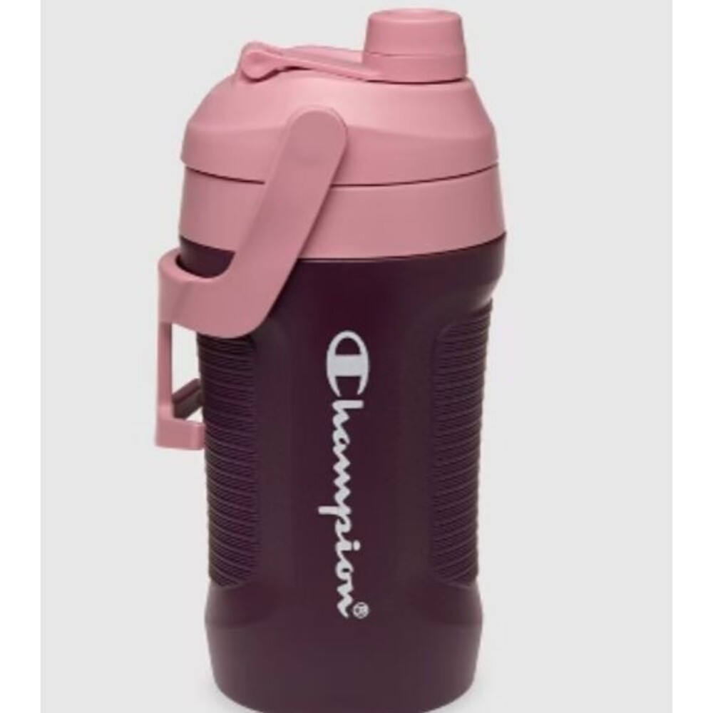Champion 40oz Game Ready Chug Water Bottle Ruby/ Cosmic Pink Built In Fence Hook